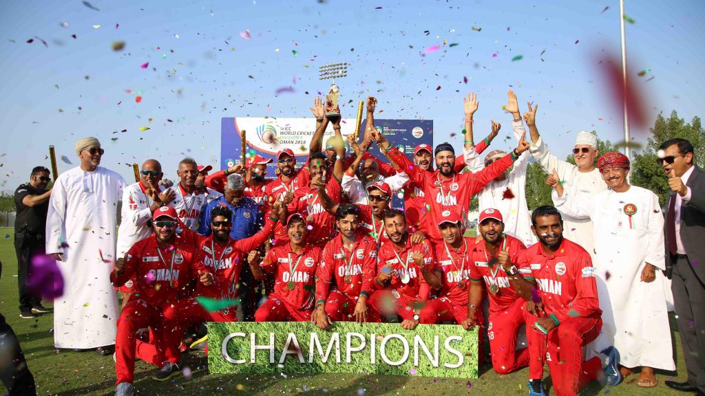 Oman celebrating WCL3