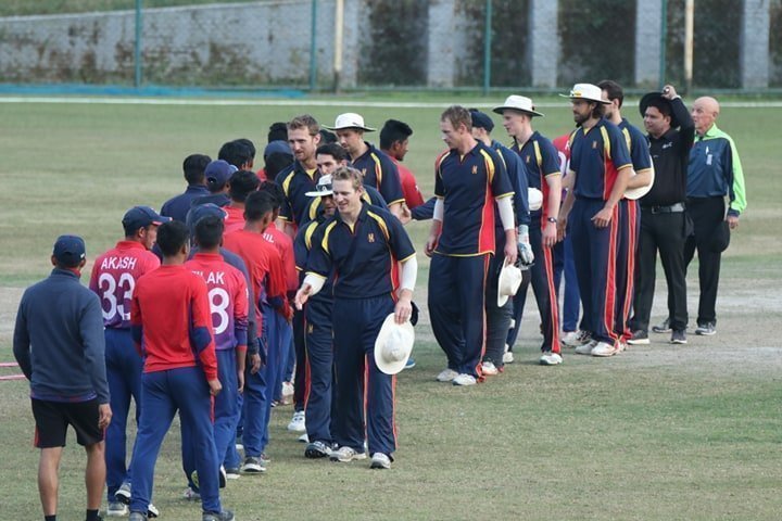 Nepal played the MCC under coach Umesh Patwaul