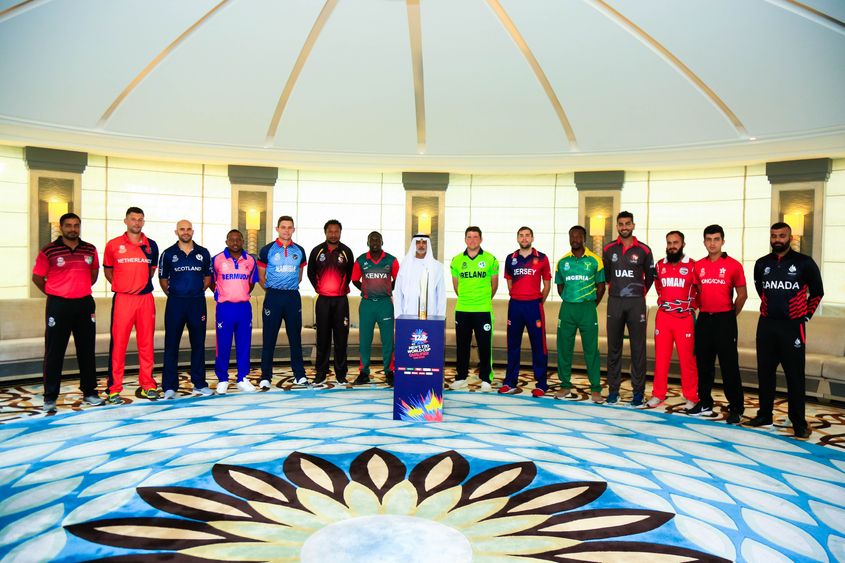 Jerseys of the World Cup Qualifier Emerging Cricket